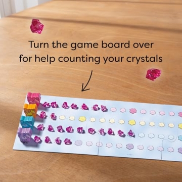 HABA Unicorn Glitterluck Cloud Crystals Board Game for Kids