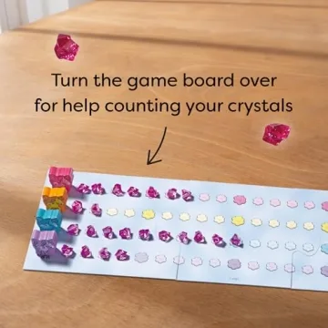 HABA Unicorn Glitterluck Cloud Crystals Board Game for Kids
