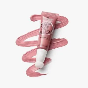 essence | Baby Got Blush Liquid Blush | Lightweight, Buildable, Radiant with Sponge Applicator | Vegan & Cruelty Free (30 | Dusty Rose)