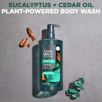 Dove Men Care Eucalyptus Cedar Oil Body Wash 26 oz