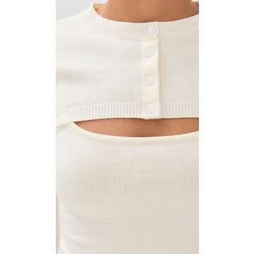 Lioness Women's Three Long Sleeve Top Set - Ivory