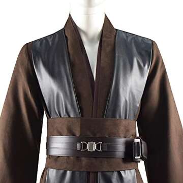 Authentic Qianshop Anakin Skywalker Jedi Costume for Men