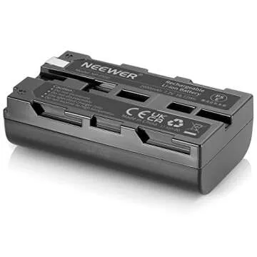 Neewer 7.2V Rechargeable Battery for Sony NP-F550/570/530