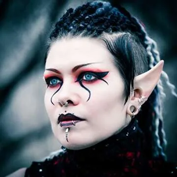 Anime Elf Ears - Unpainted Latex Costume Accessory