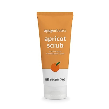 Amazon Basics Apricot Scrub Facial Cleanser - 6 Ounces of Gentle Care
