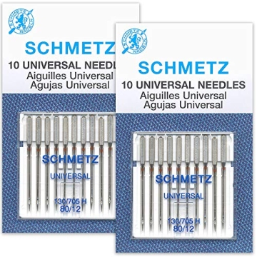 Quality Schmetz Universal Sewing Machine Needles - 20 Pieces