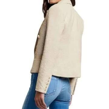 Stylish Tweed Blazer Jackets for Modern Women