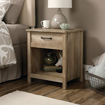 Stylish Sauder Cannery Bridge Night Stand in Lintel Oak