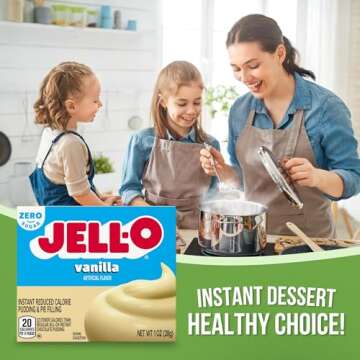 Sugar Free Instant Vanilla Pudding Mix Bundle - Guilt-free Treats