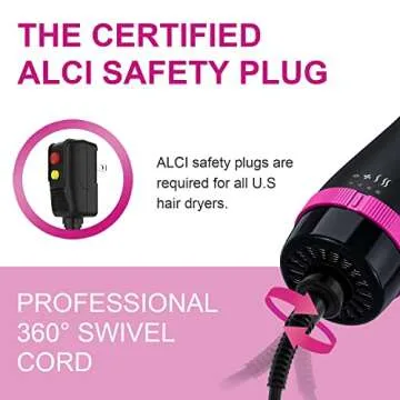 Professional 4 in 1 Blow Dryer Brush and Styler