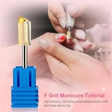 Safety Nail Drill Bits for Manicure & Pedicure