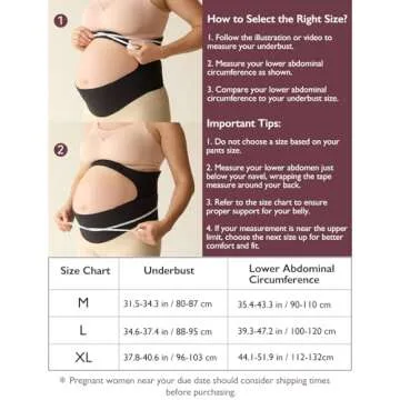 Momcozy Pregnancy Belly Band for Ultimate Comfort