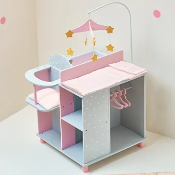 Olivia's 6-in-1 Baby Doll Changing Station for Kids