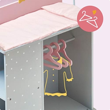 Olivia's 6-in-1 Baby Doll Changing Station for Kids