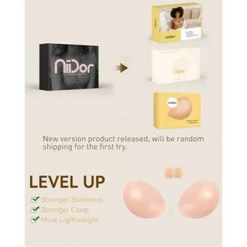 Niidor Invisible Sticky Bra for Special Occasions