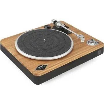 House of Marley Stir It Up Wireless Turntable - Eco-Friendly Bluetooth Vinyl Player