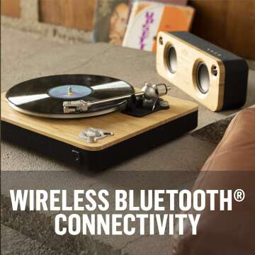 House of Marley Wireless Bluetooth Turntable - Eco-Friendly