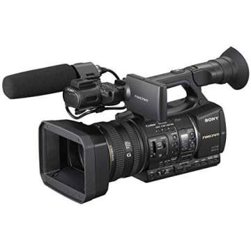 Sony HXR-NX5R NXCAM Professional Camcorder with Built-In LED Light (Renewed)