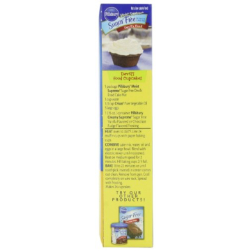Pillsbury Sugar Free Devil's Food Cake Mix, Pack of 6