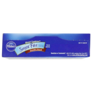 Pillsbury Sugar Free Devil's Food Cake Mix, Pack of 6