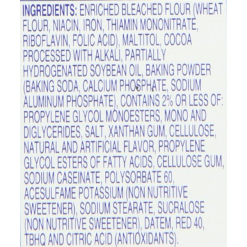 Pillsbury Sugar Free Devil's Food Cake Mix, Pack of 6