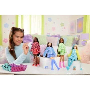 Barbie Cutie Reveal Doll with 10 Surprises for Kids