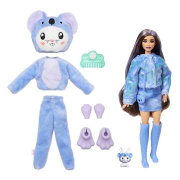 Barbie Cutie Reveal Doll with 10 Surprises for Kids