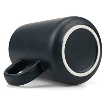 Foraineam Set of 4 Coffee Mugs - Frosted Ceramic Cups