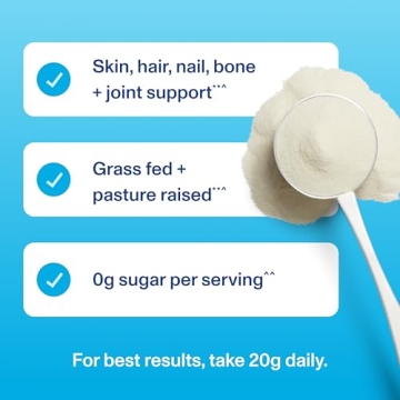 Vital Proteins Collagen Peptides Powder for Health & Beauty