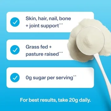 Vital Proteins Collagen Peptides Powder for Health & Beauty