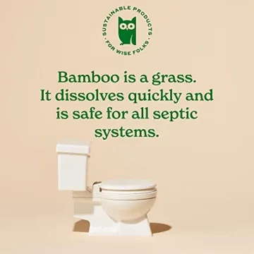 Caboo Eco-Friendly Tree Free Toilet Paper 24 Double Rolls