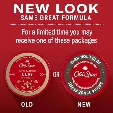 Old Spice High Hold Hair Styling Clay for Maximum Control & Low Shine