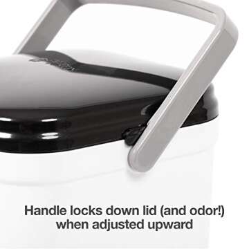 PetFusion Cat Litter Disposal with Odor Control Features