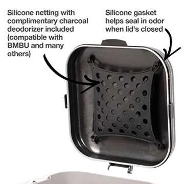 PetFusion Cat Litter Disposal with Odor Control Features