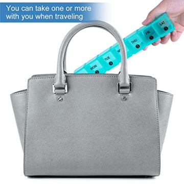 DANYING XL Monthly Pill Organizer - 28 Days Medication Case