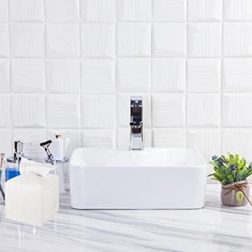 Stylish PU Leather Tissue Box Cover for Home Decor