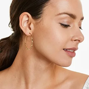 Elegant YKKZART Gold Hoop Earrings for Every Occasion