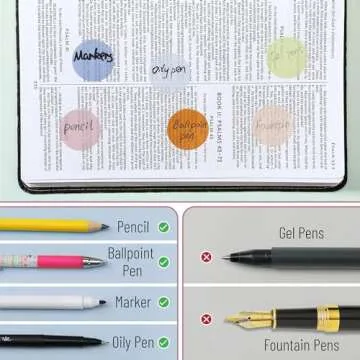 Mr. Pen- Transparent Sticky Notes, 560 Pcs, Assorted Colors, Round Translucent Sticky Notes, Sticky Note Tabs, See Through Sticky Notes Transparent, Bible Sticky Notes