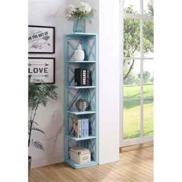 Convenience Concepts Oxford 5 Tier Corner Bookcase