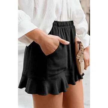 Stylish HUUSA Beach Shorts for Women - Perfect Summer Comfort