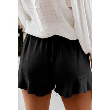 Stylish HUUSA Beach Shorts for Women - Perfect Summer Comfort