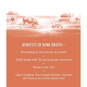 Nutrient-Rich Honest Kitchen Beef Bone Broth for Dogs