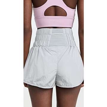 Free People Women's The Way Home Shorts, Grey, M