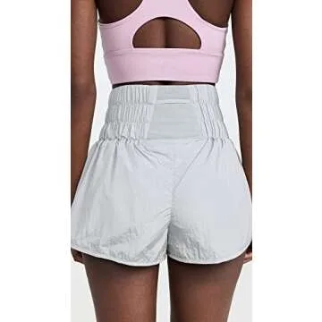 Free People Women's The Way Home Shorts, Grey, M