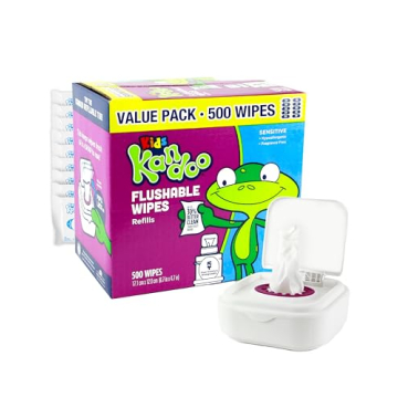 Flushable Wipes for Kids | Gentle & Eco-Friendly Kandoo