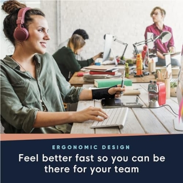 Copper Compression Wrist Brace for Pain Relief & Support