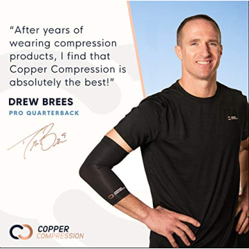 Copper Compression Wrist Brace for Pain Relief & Support