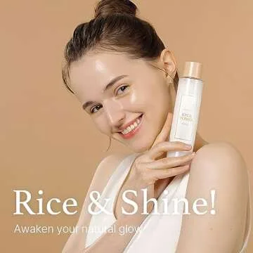 I'm From Rice Toner, 77.78% Rice Extract from Korea, Glow Essence with Niacinamide, Hydrating for Dry Skin, Vegan, Alcohol Free, Fragrance Free, Peta Approved, K Beauty Toner