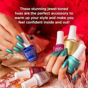 Gelish Mini Holiday Winter Collection: A Fuzzy Feeling - 6 Gel Nail Polishes (Value Pack)