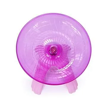 Hamster Flying Saucer Silent Exercise Wheel for Small Pets